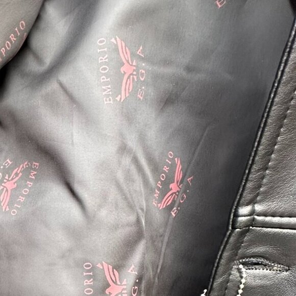 ** HOST PICK "" E.G.O. EMPORIO COLLECTION MENS FAUX LEATHER 3/4 LENGTH NWT - Picture 2 of 15